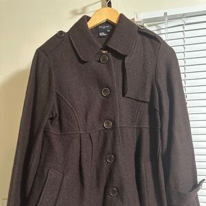 Sandro Women's Brown Wool Jacket